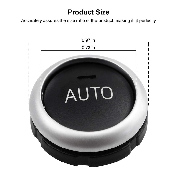 A/C Air Conditioning Knob Control Fit for BMW 5 6 7 X5 X6 Series M5 M6 X5 X6 520i 528i 530i 535i 550i 640i 650i 730Li 740Li 750Li 760Li 6131939393