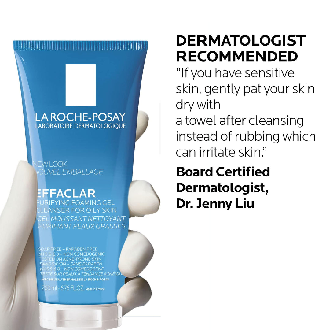Effaclar Purifying Foaming Gel Cleanser for Oily Skin | With Zinc Pidolate To Remove Excess Oil & Shine | Alcohol Free & Oil Free | Face Wash For Oily Skin | Sensitive Skin Tested