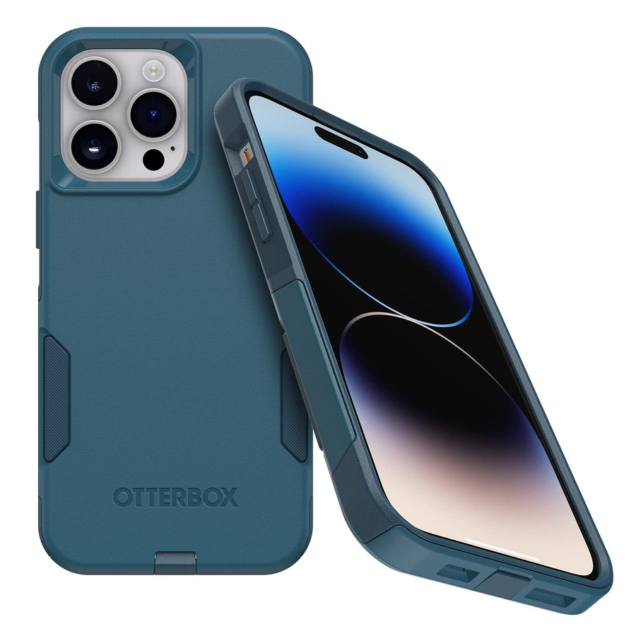Polycarbonate Synthetic Rubber Iphone 14 Pro Max (Only) Commuter Series Case-Dont Be Blue (Blue), Slim & Tough, Pocket-Friendly, With Port Protection