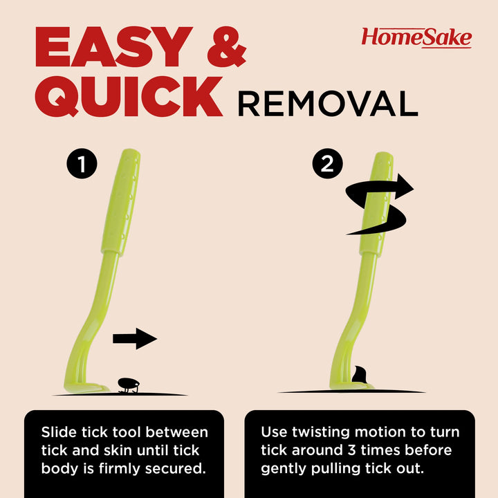 - Tick Remover Tool for Dogs, Cats & Humans - 1 Packs of 3 - Pain Free Tick Removal Twister Tweezers - Dog Tick Removal Tool - Tick Puller Removes Head & Body - Includes User Guide