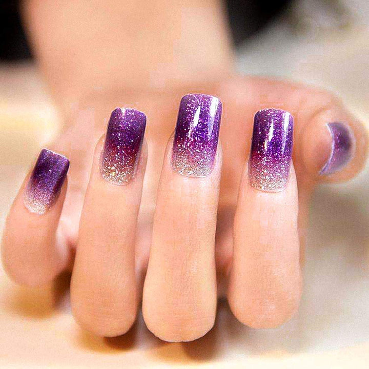 12 Colors Holoqraphic Glitter Superfine Nails Sequins Mixed Iridescent Paillette for Nails Art (A)