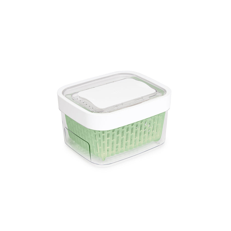 , Good Grips Storage Container, White, 1.6 Quart