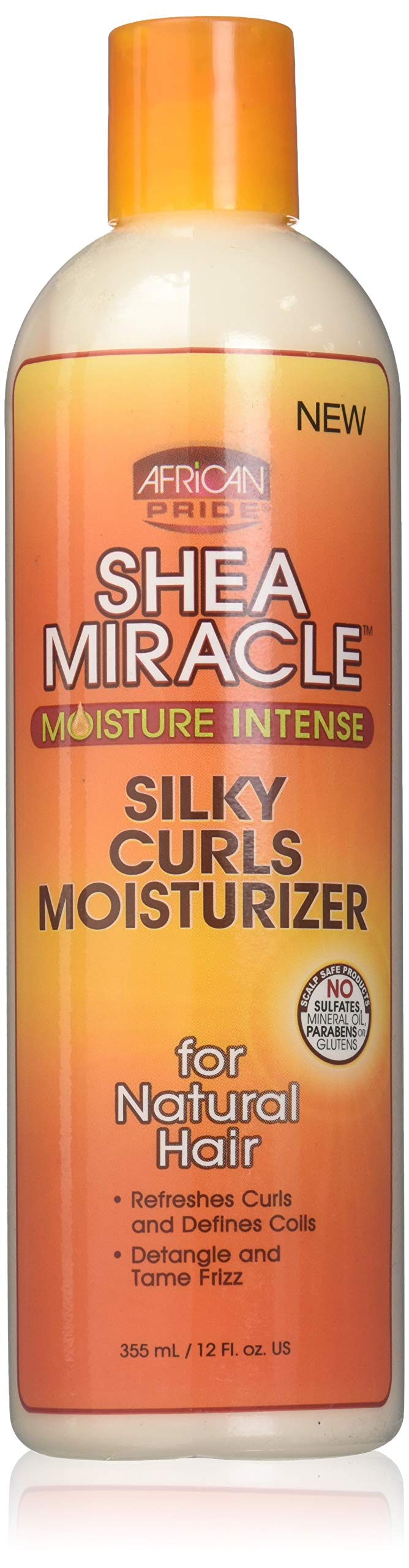 African Pride Shea Miracle Silky Curls Moisturizer 12 Ounce (354ml)