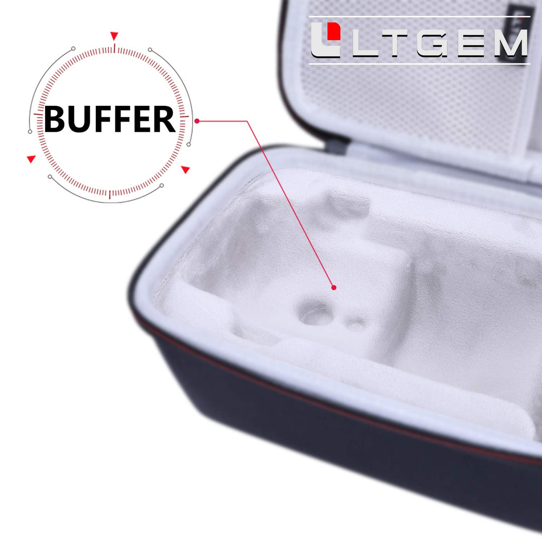 LTGEM Case Compatible with Logitech Blue Yeti/Blue Yeti X/Blue Yeti Pro USB Microphone(Case Only)