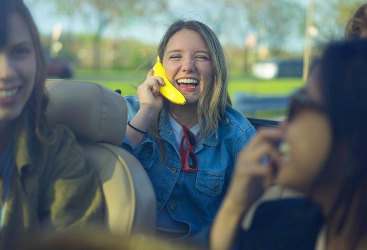 Bluetooth Handset for iPhone and Android Mobile Devices (Single Banana)