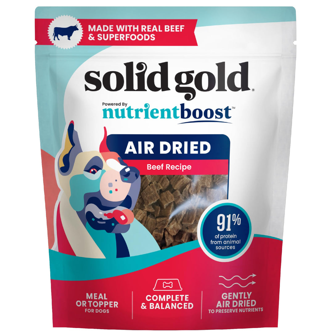 Air Dried Dog Food Toppers for Picky Eaters - Healthy Dog Treats to Serve as Meal Topper or Dog Treat - Supports Muscle Growth, Immunity, and Healthy Digestion - 4 oz Sample