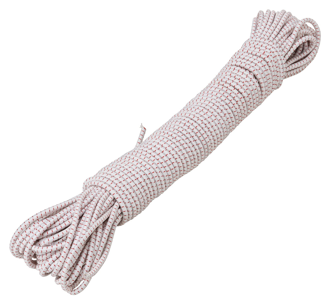 1/8 Inch Shock Cord Pole Repair, Replacement Bungee Strap Rope for Worn & Old Tents, Emergency Stretch Elastic Cord, Moisture UV Weather & Abrasion Resistant, 65 Feet