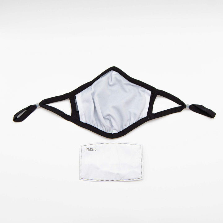 Goody Adjustable Fit Mask With Replaceable Filter, Adult/unisex, Black, Pack Of 1