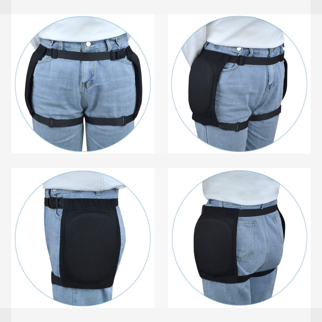 Elderly Hip Protector Pad Hip Fracture Protector Cushion for Injury Falls Prevention Woman Man Hip Pants Hip Bones Pad