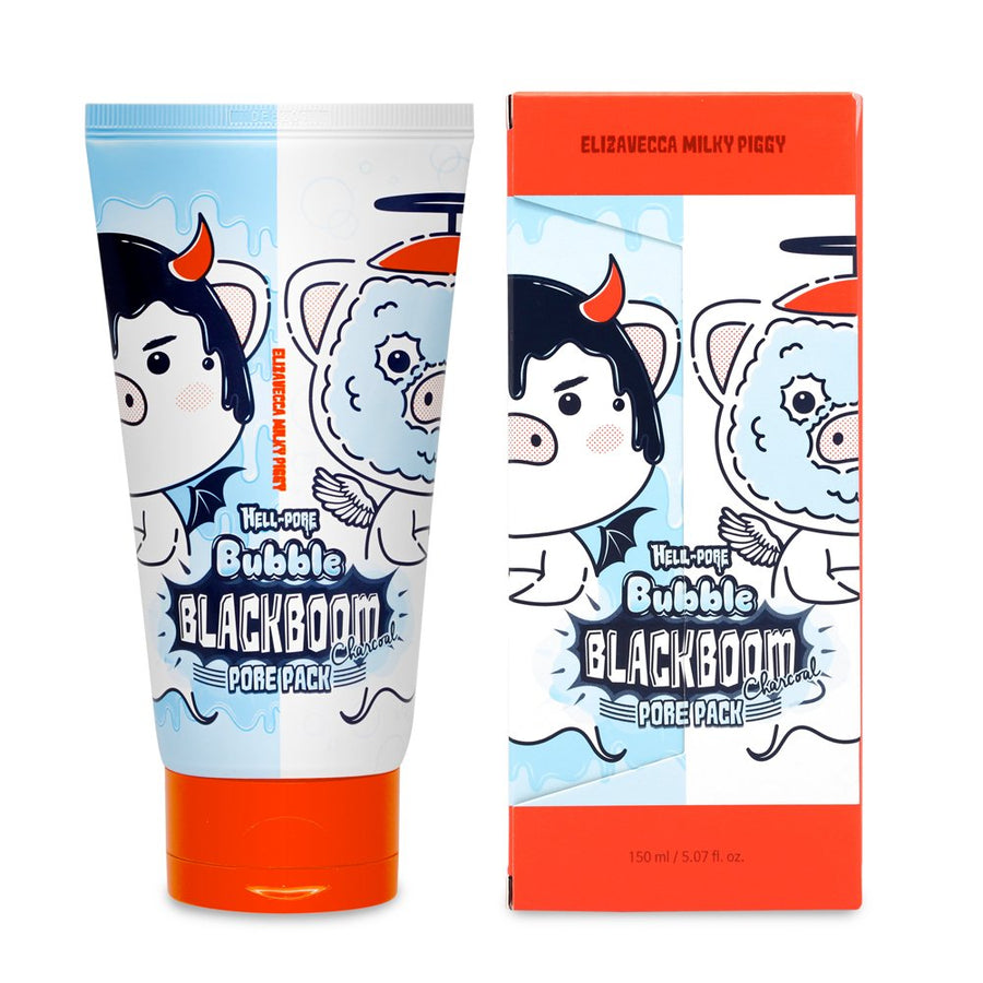 Milky Piggy Hell Pore Bubble Blackboom Charcoal...