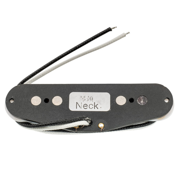 Wilkinson M Series High Output Alnico 5 Strat Single Coil Neck Pickup for Stratocaster Electric Guitar, White
