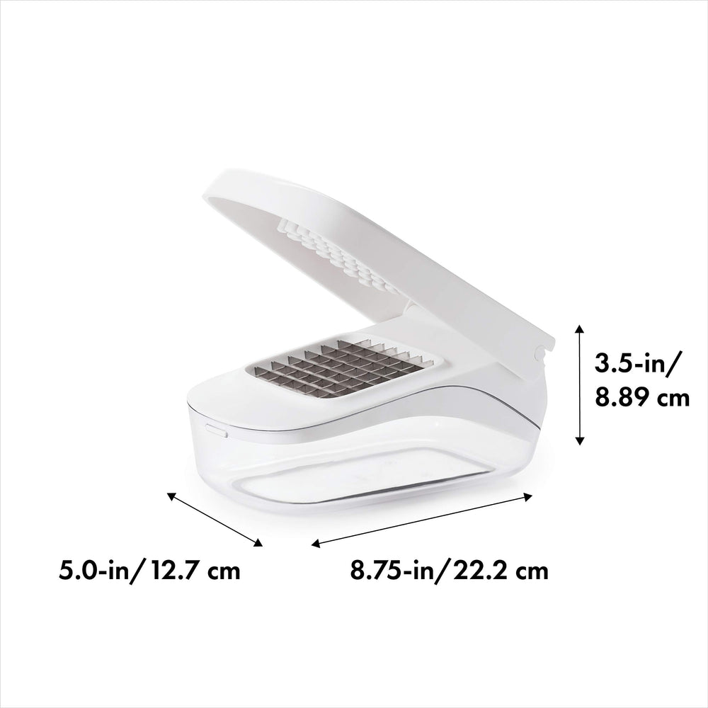 Good Grips Vegetable and Onion Chopper with Easy Pour Opening White