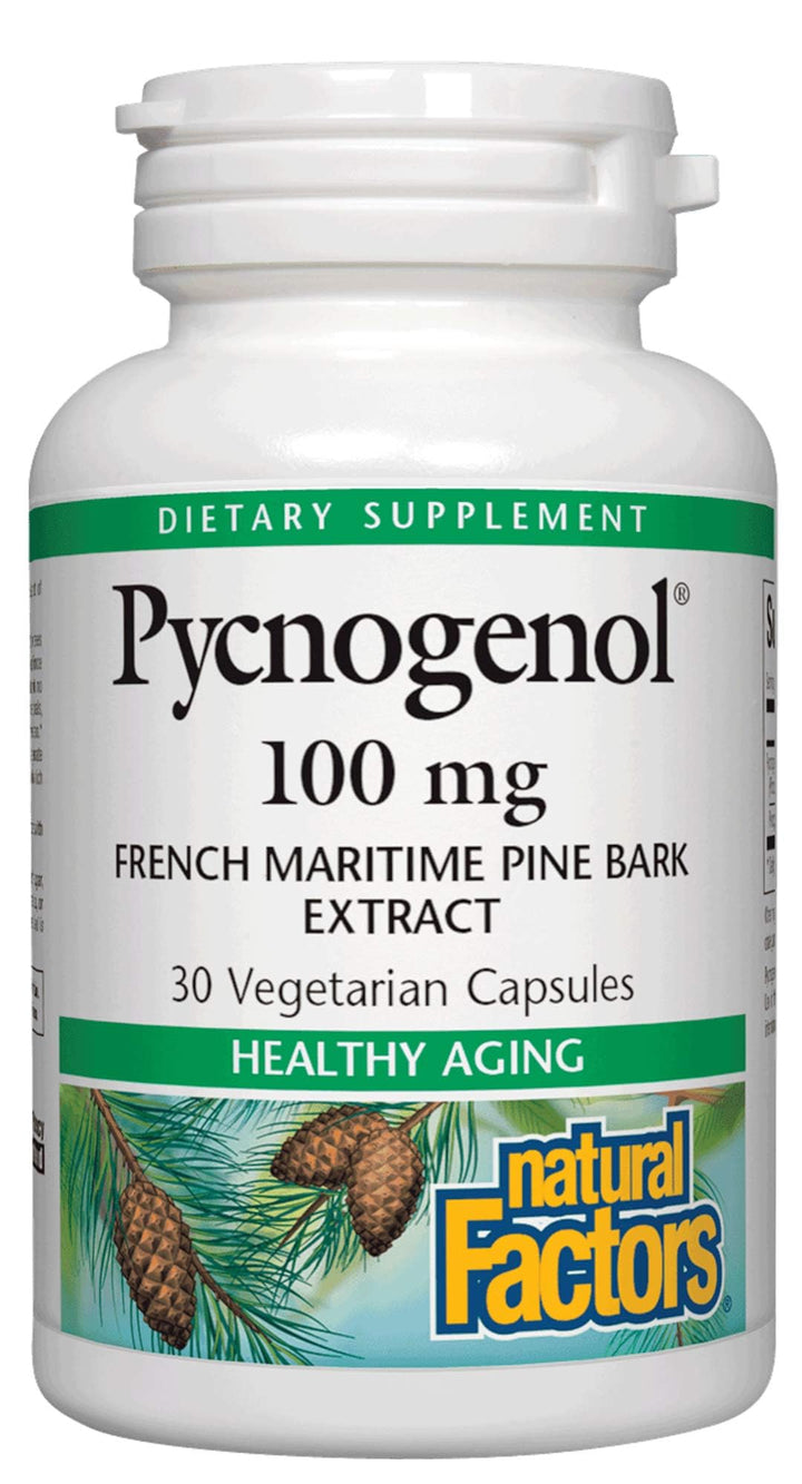 , Pycnogenol 100 mg, Antioxidant Support for Healthy Aging, 30 Capsules