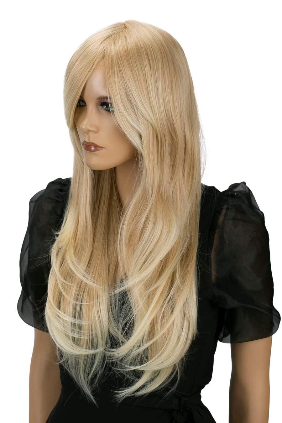 PRETTYSHOP Unisex Full Wig Long Hair Straight/Smooth Party Cosplay  blonde mix #27T613 PHK11