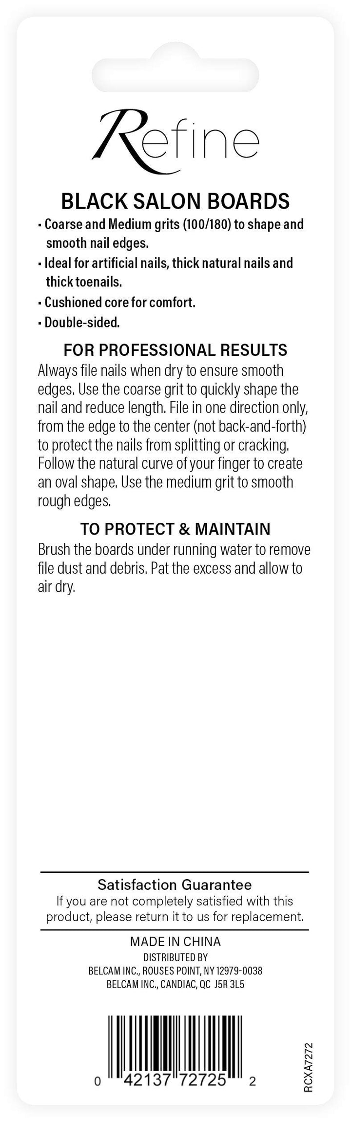 Black Salon Boards (6-pack)