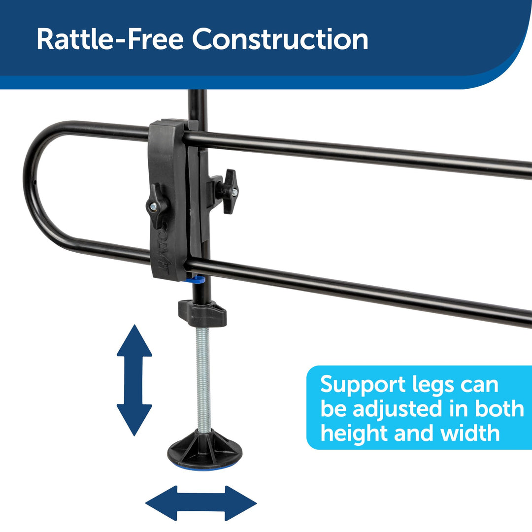 Happy Ride Metal Dog Barrier, Pet Gate Vehicle Divider for Cars, Minivans & SUVs