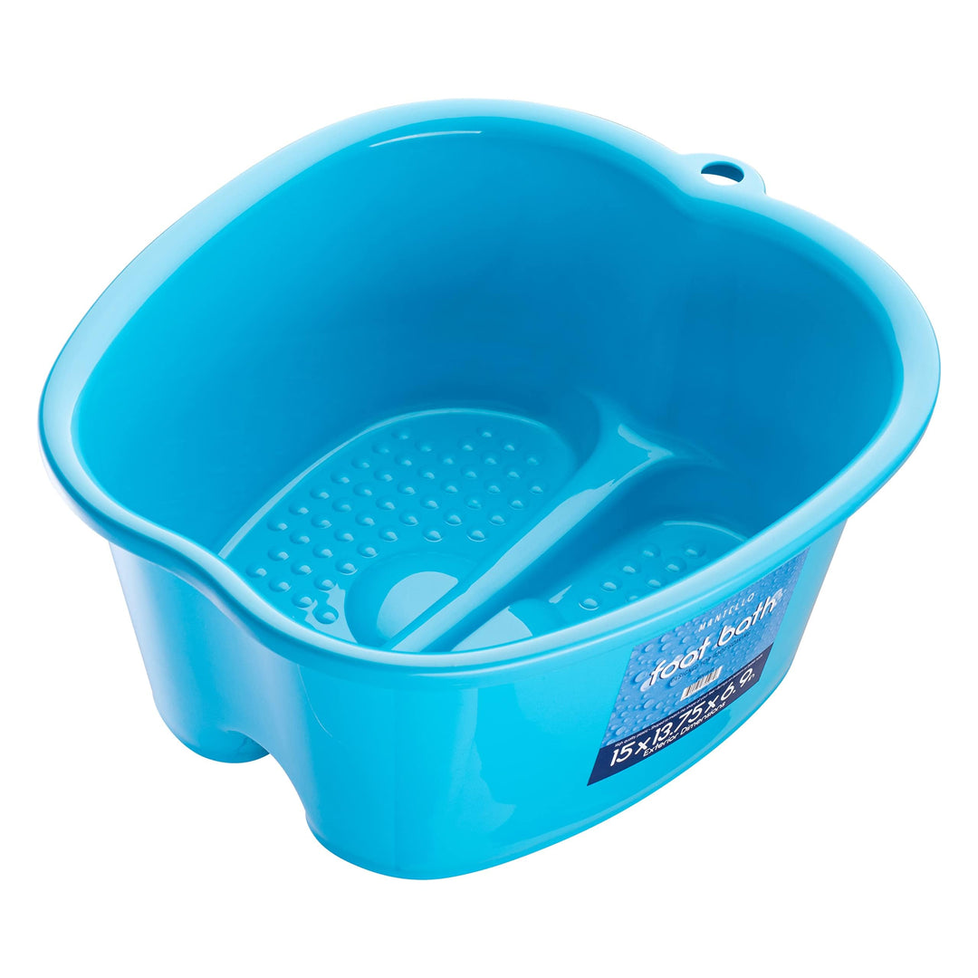 Foot Bath, Extra Large, Foot Soaking Tub - Pedicure Bowl - Foot Soak Tub (Blue)