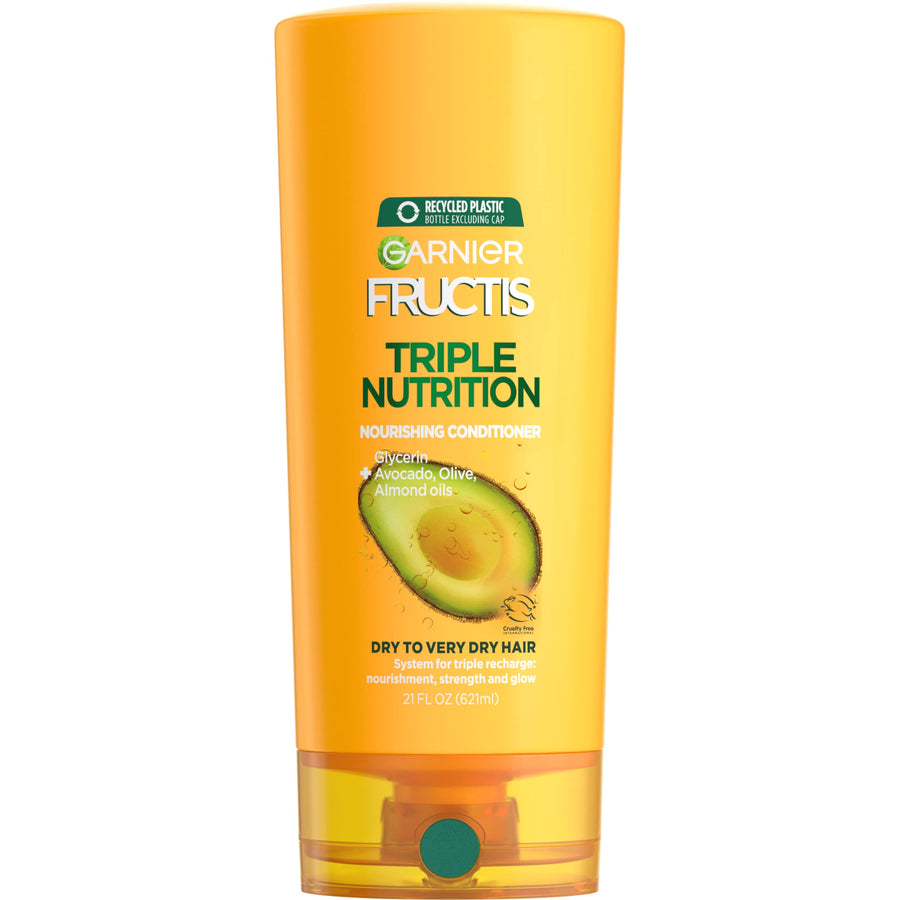 Fructis Triple Nutrition Conditioner, Dry to Very Dry Hair, 21 fl. oz.