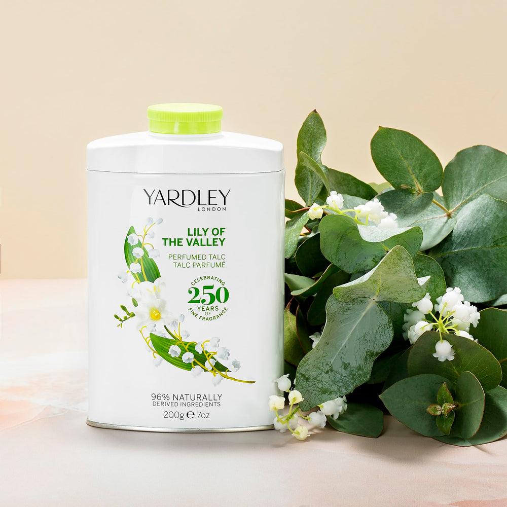 London Lily of the Valley Perfumed Talc 200g