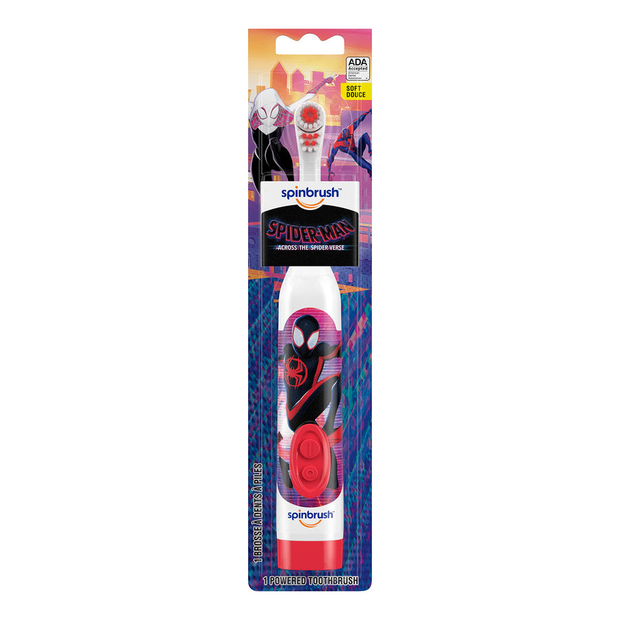 Kid’s Spinbrush Spiderman Powered Toothbrush, 1 count
