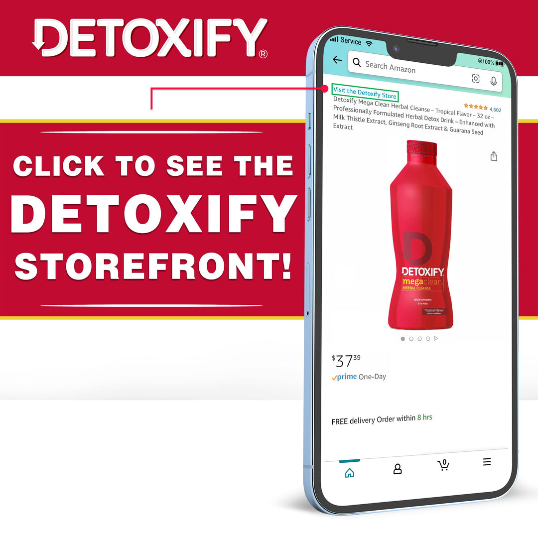 – Ready Clean Herbal Cleanse – Grape– 16 oz – Formulated Herbal Detox Drink – Milk Thistle Seed Extract & Burdock Root Extract – Plus Sticker