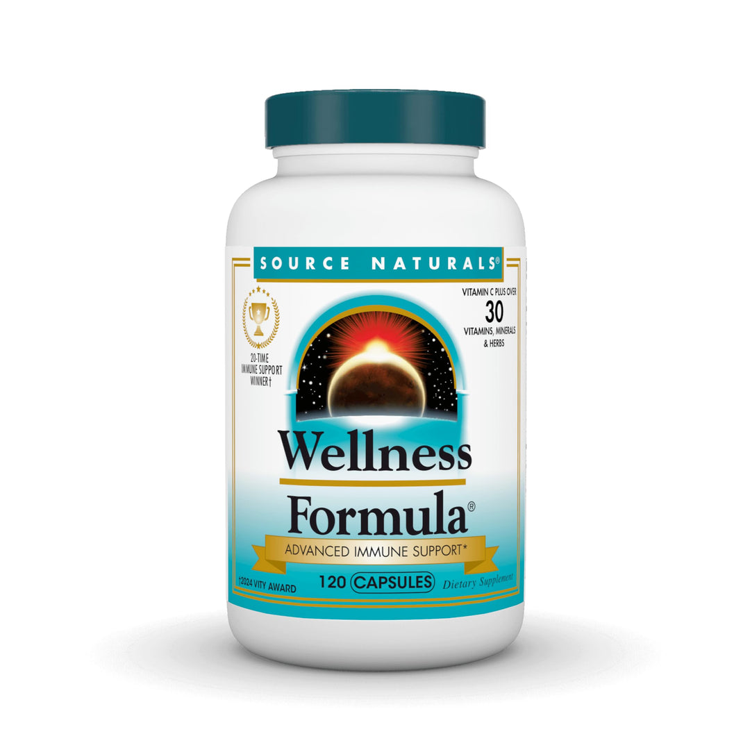 Wellness Formula Bio-Aligned Vitamins & Herbal Defense for Advanced Immune Support* - Dietary Supplement & Immunity Booster - 120 Capsules
