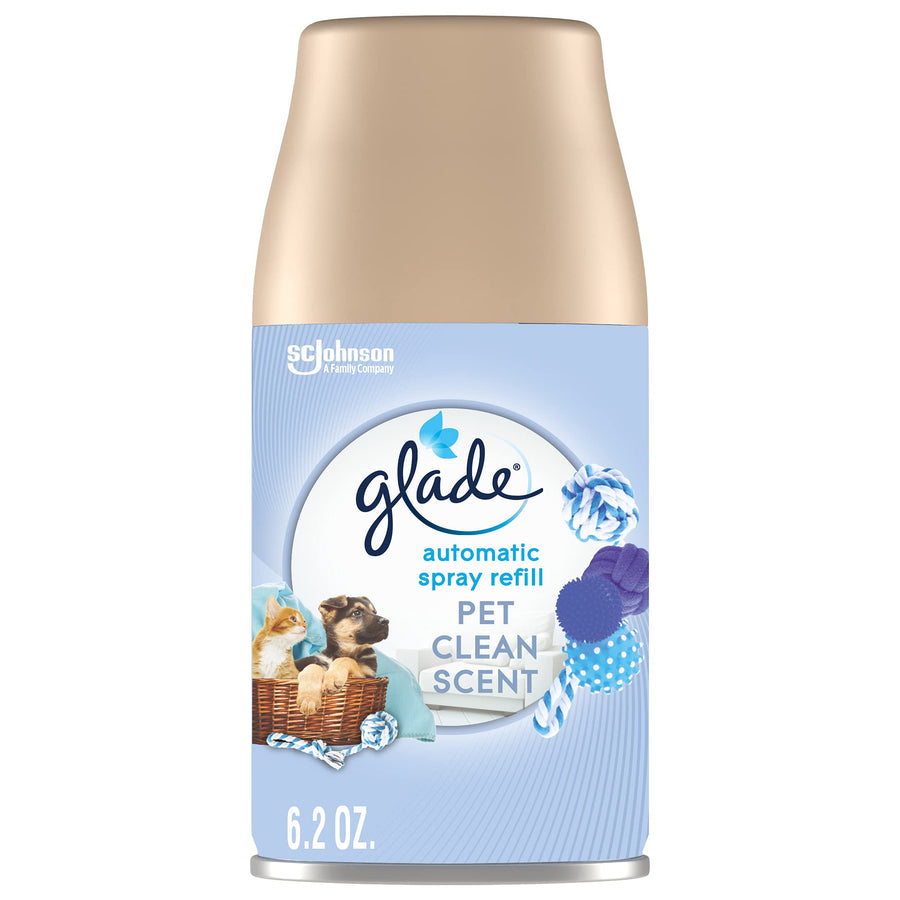 Automatic Spray Air Freshener Refill, Pet Clean Scent, 6.2 Ounce