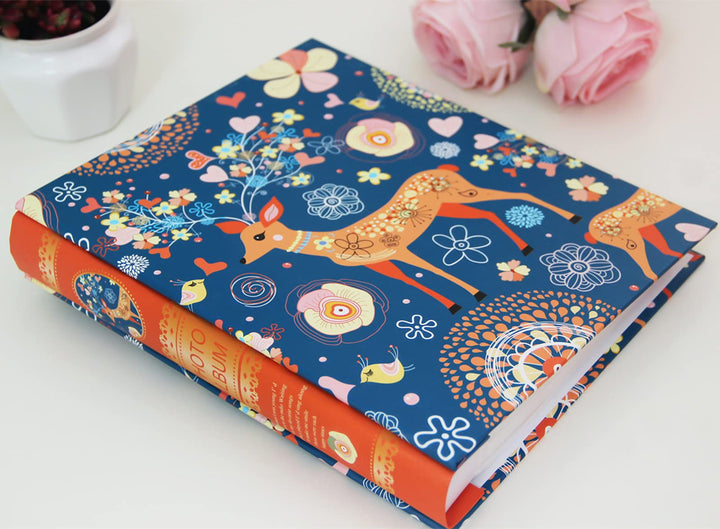 Cute Baby Photo Albums 4x6 200 Photos,Four Seasons Theme Small Picture Album,Ideal Choice for Baby Book,Pregnancy Journal and Adventure