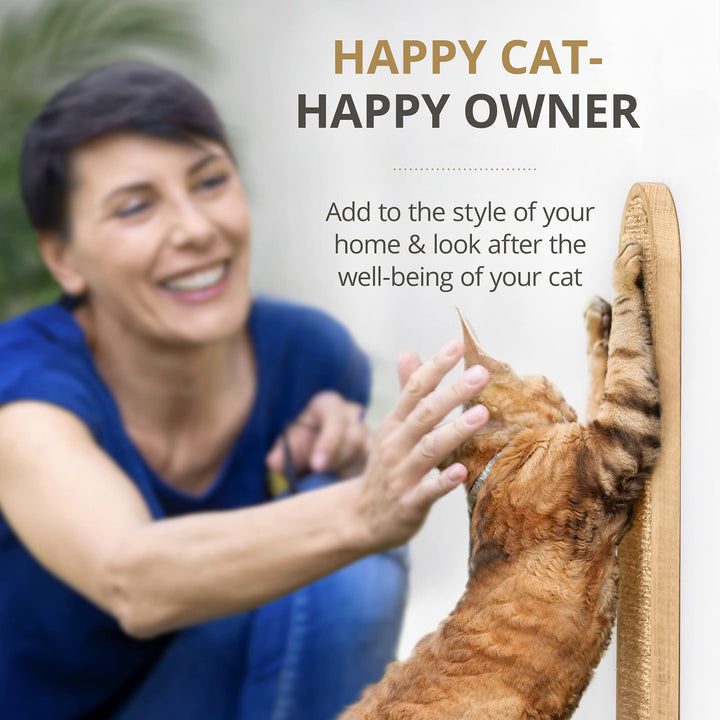 Wall Mounted Cat Scratcher - Indoor Cat Scratching Board Cat Vertical Cat Scratcher for Wall - Cat Scratch Pad Scratching Post for Indoor Cat Wall Mounted - Cat Wall Furniture Scratch