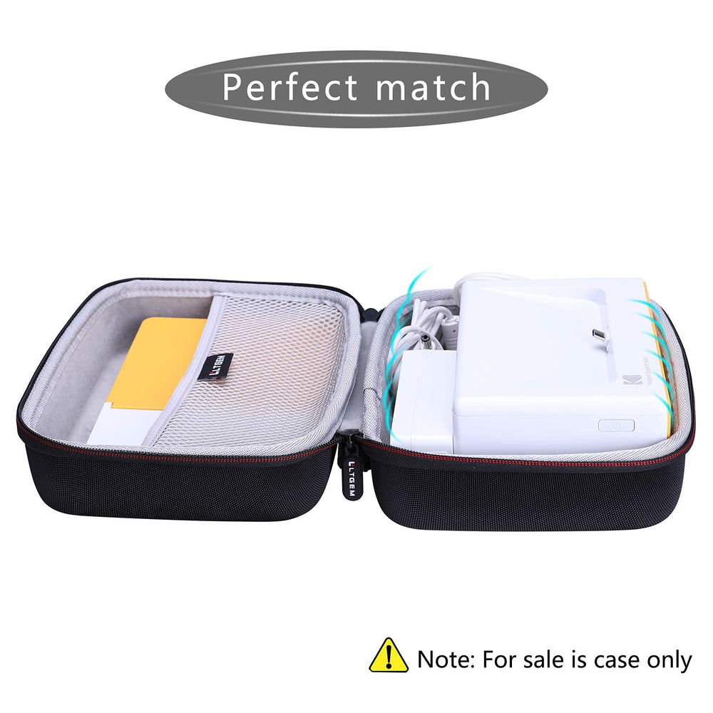 LTGEM EVA Hard Case for Kodak Dock Plus 4x6” Portable Instant Photo Printer - Travel Protective Carrying Storage Bag
