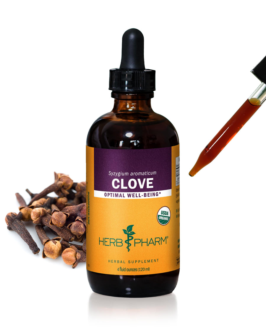 Certified Organic Clove Liquid Extract - 4 Ounce