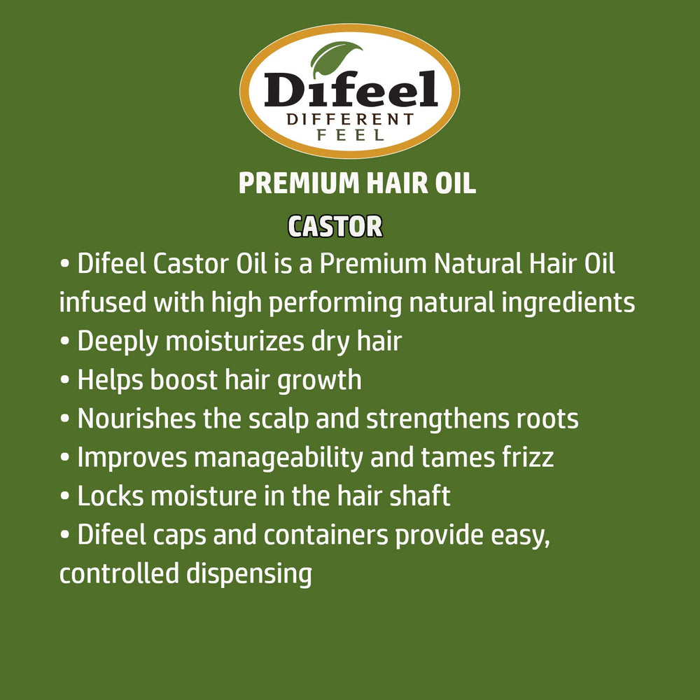 Hair Oil Castor 2.5 OZ - Pack Quantity: 1