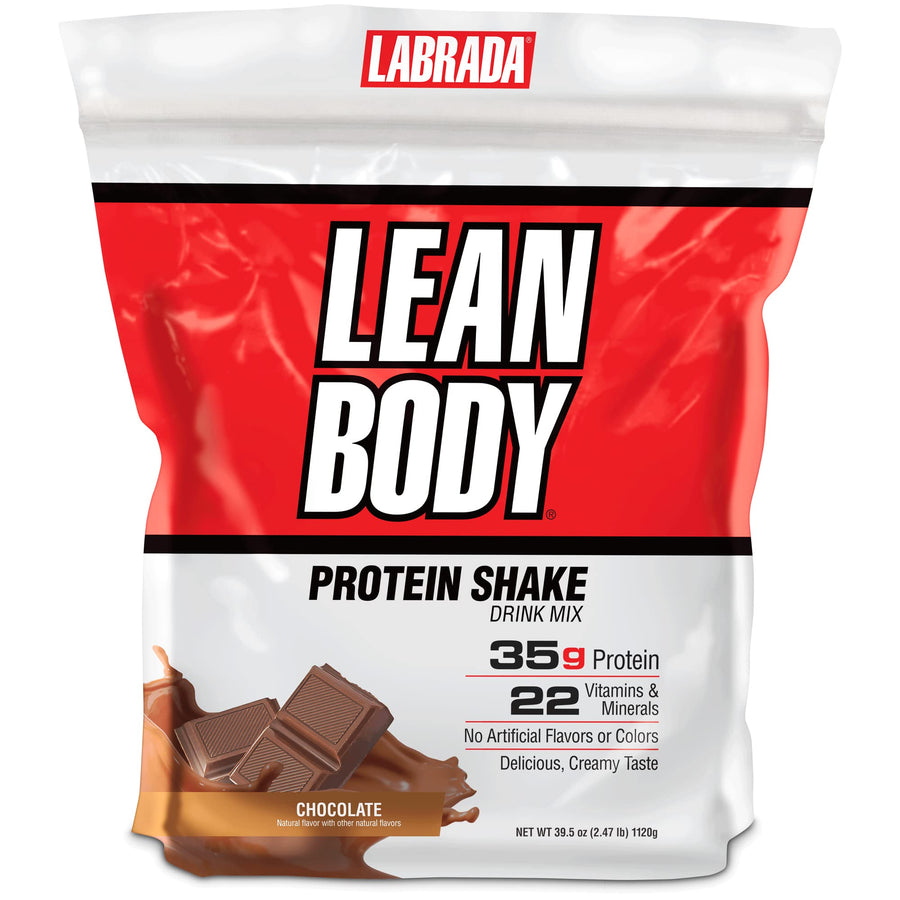 Nutrition Lean Body Hi-Protein Meal Replacement Shake, Chocolate, 2.47 Pound Tub(Pack of 1)