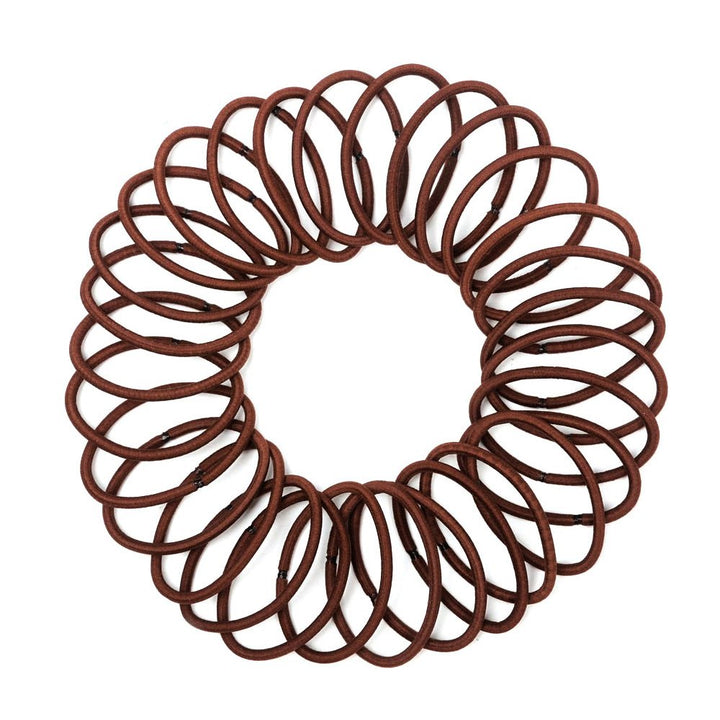 Goody Ouchless No Metal Elastics, Chocolate Cake, 30 Count