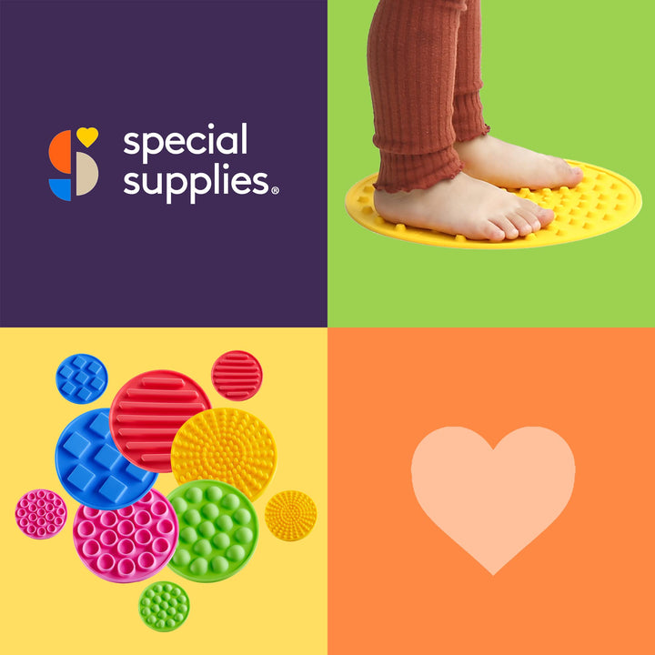 Matching Game Sensory Discs, 5 Sets, Tactile Stimulation for Kids, Supports Autistic and Processing Challenges, Calming and Stimulating Early Learning Play, Eye Mask Included