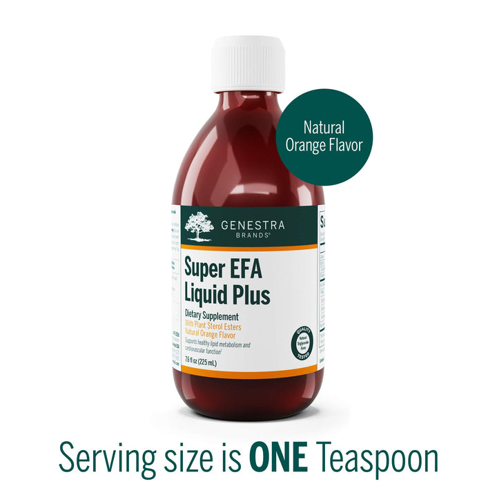 Super EFA Liquid Plus | Essential Fatty Acid Formula with Plant Sterols | 7.6 fl. oz.