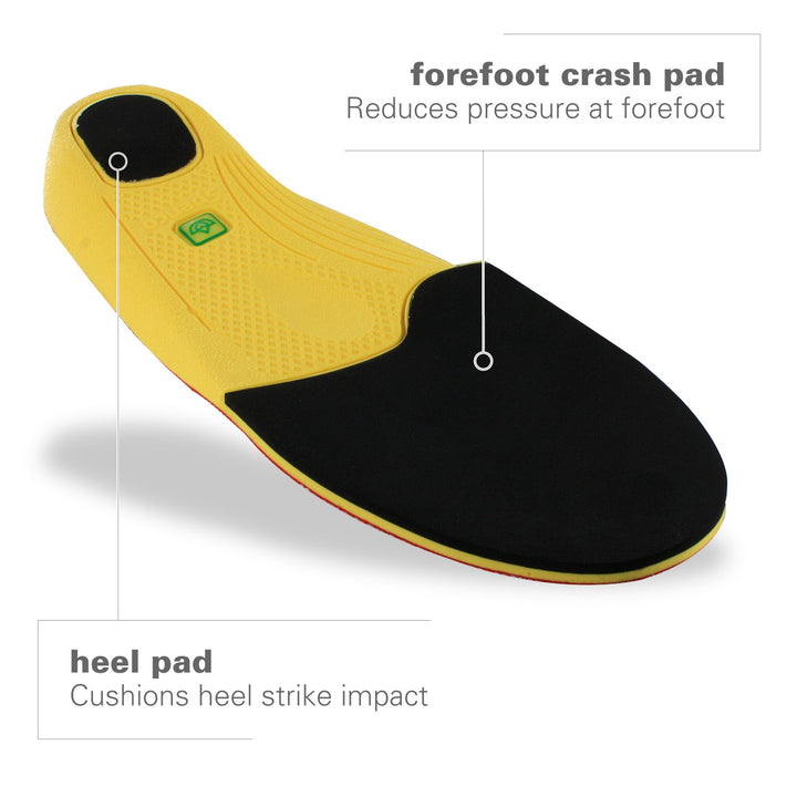 Spenco Polysorb Walker/Runner Athletic Insole, Women's 7-8 / Men's 6-7