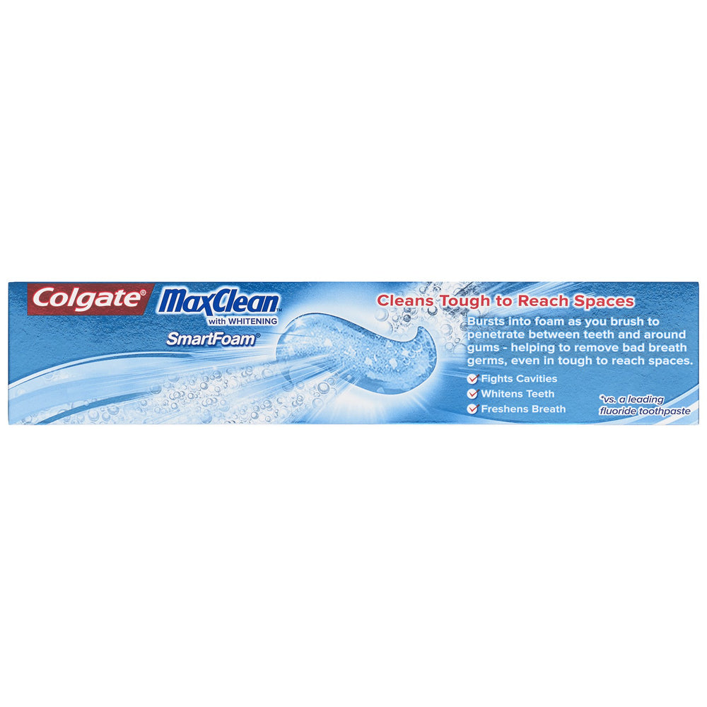 MaxClean Effervescent Mint Toothpaste, 6 Ounce (Pack of 2)