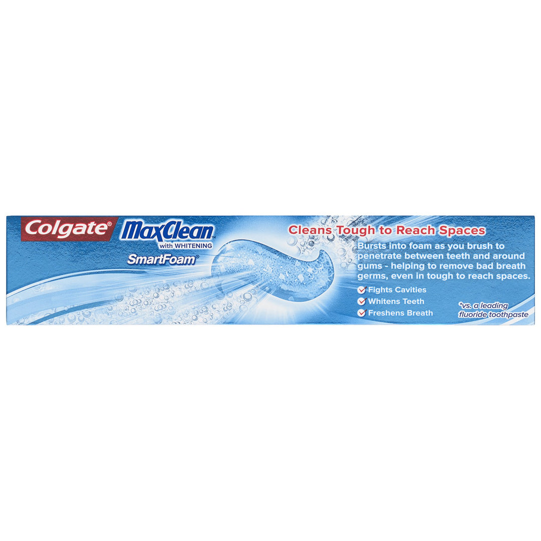 MaxClean Effervescent Mint Toothpaste, 6 Ounce (Pack of 2)