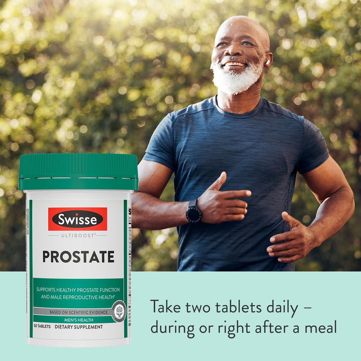 Saw Palmetto Prostate Supplement for Men | Reproductive Health & Prostate Support with Zinc, Selenium & Stinging Nettle | 50 Tablets