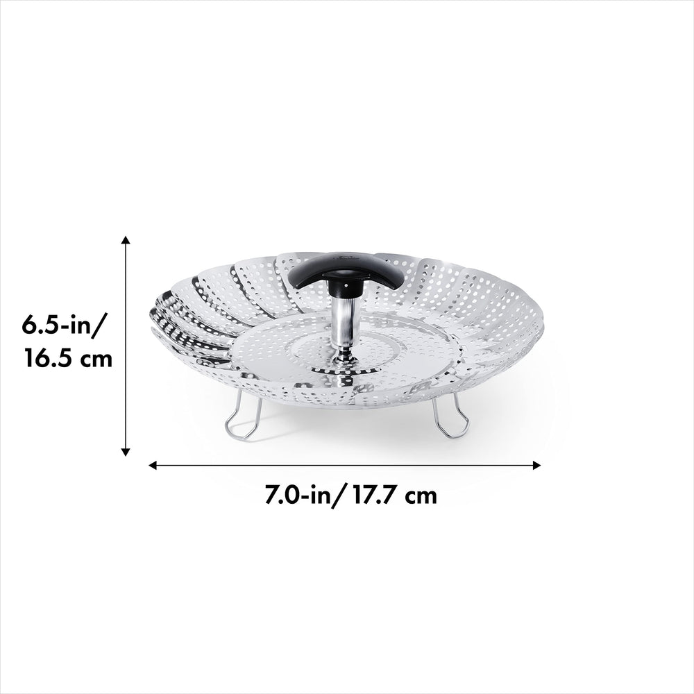 Good Grips Stainless Steel Steamer With Extendable Handle