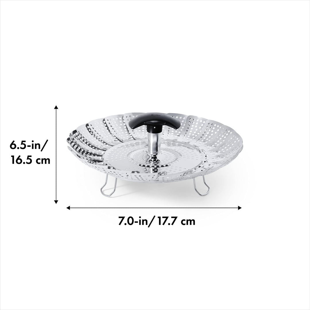 Good Grips Stainless Steel Steamer With Extendable Handle