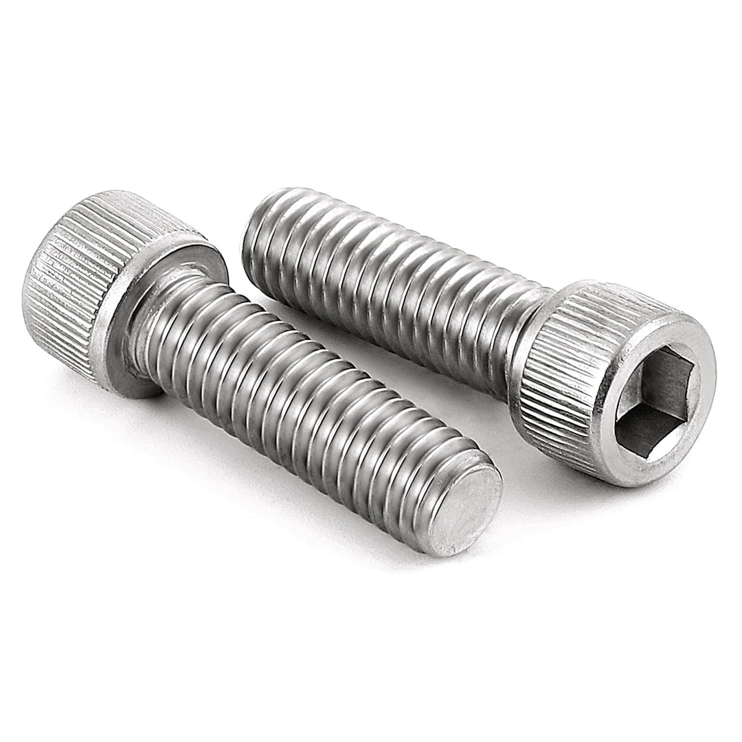 M6-1.0 x 30mm Socket Head Cap Screws Metric, Allen Socket Drive, Stainless Steel 18-8 (304), Full Thread, Bright Finish, Machine Thread, 20 PCS