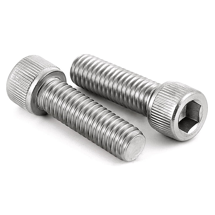 M6-1.0 x 30mm Socket Head Cap Screws Metric, Allen Socket Drive, Stainless Steel 18-8 (304), Full Thread, Bright Finish, Machine Thread, 20 PCS