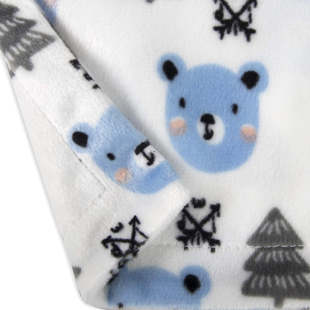 Minky Animal Snuggler Lovey Blanket for Kids, Babies, Boys, Girls, Gender Neutral Security Blanket with Stuffed Animal