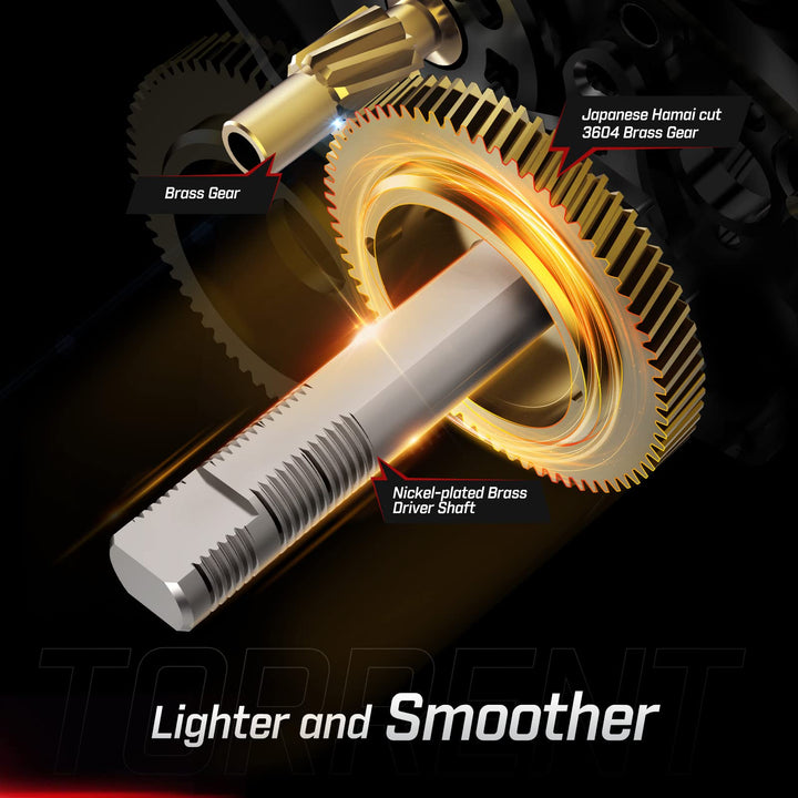 Torrent Baitcasting Reel 18LB Carbon Fiber Drag Baitcasters Unequaled Affordable High-tech Innovation Baitcast Fishing Reels