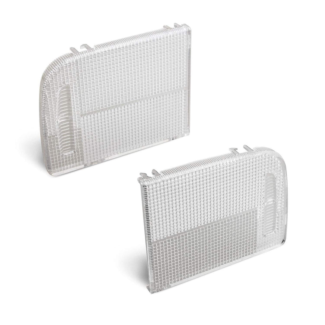 Interior Dome Light Cover Roof Map Light Clear Lens Right Left Side Compatible with Honda Accord Civic CR-V Fit HR-V Insight Odyssey Ridgeline without Sunroof Only, Pack of 2
