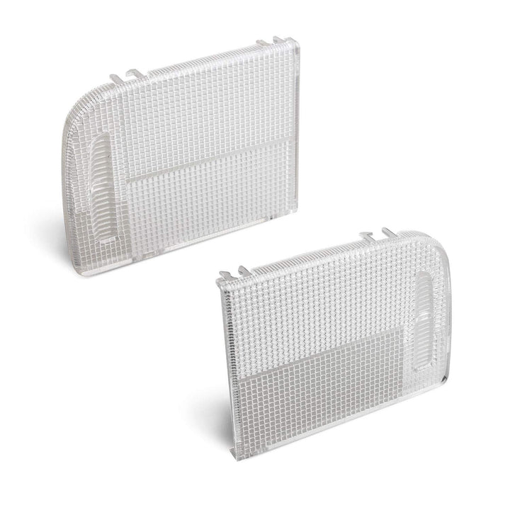 Interior Dome Light Cover Roof Map Light Clear Lens Right Left Side Compatible with Honda Accord Civic CR-V Fit HR-V Insight Odyssey Ridgeline without Sunroof Only, Pack of 2