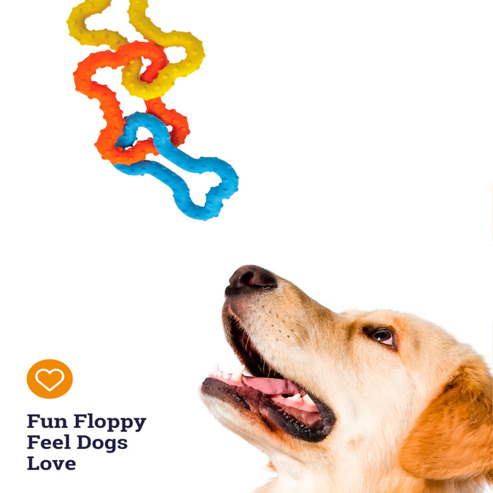 Mini Bone Tug Puppy Chew Toy