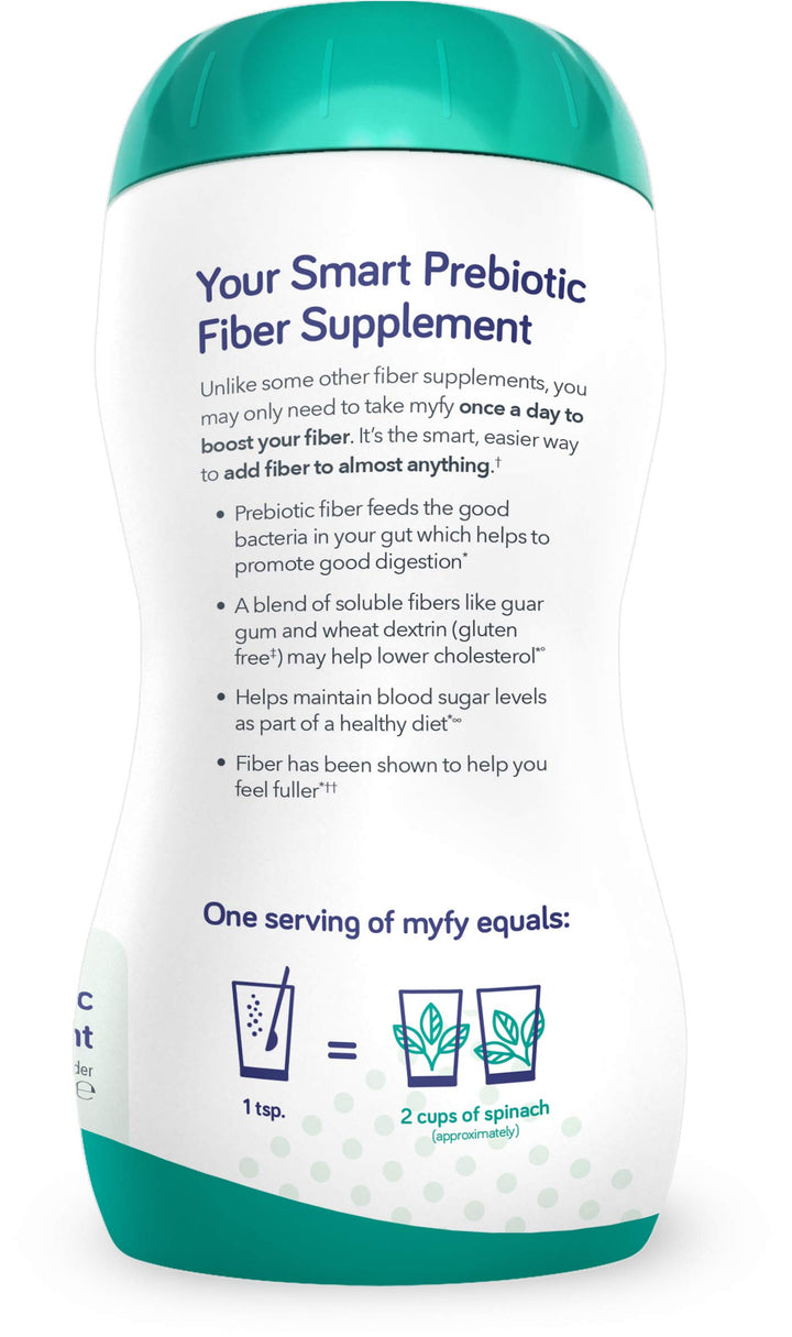 Natural Prebiotic Fiber Supplement Powder - Clear, Soluble, Daily Digestive Support for Gut Health & Regularity - Non-GMO, Taste-Free, Sugar-Free, Gluten-Free - 10.6oz (60 Servings)